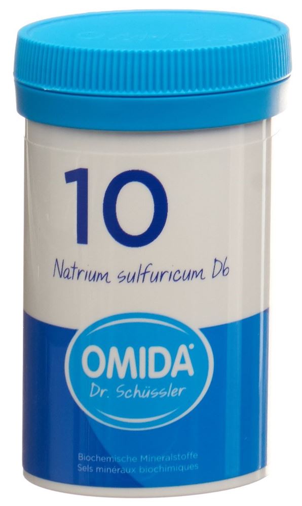 Omida Nr10 Natrium sulfuricum 6 D<br>100 g, Dose, Tablette