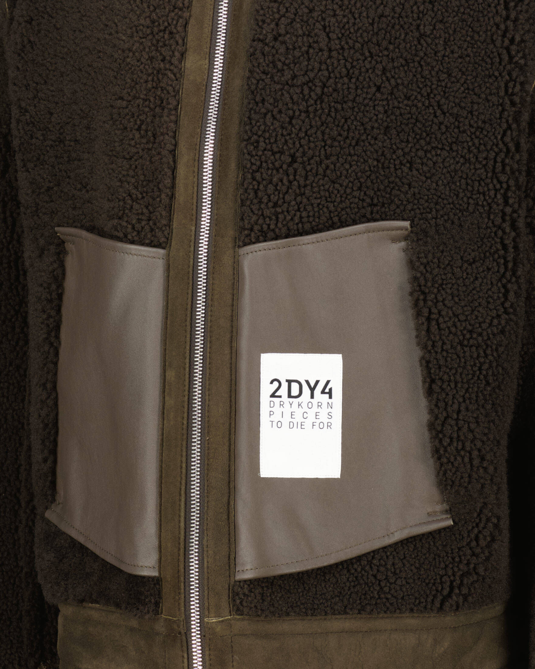 Drykorn| Herren Lederjacke GORANO mit Lammfell Relaxed Fit