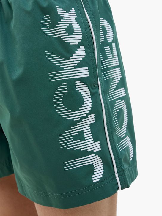 JACK & JONES Badeshorts Grün