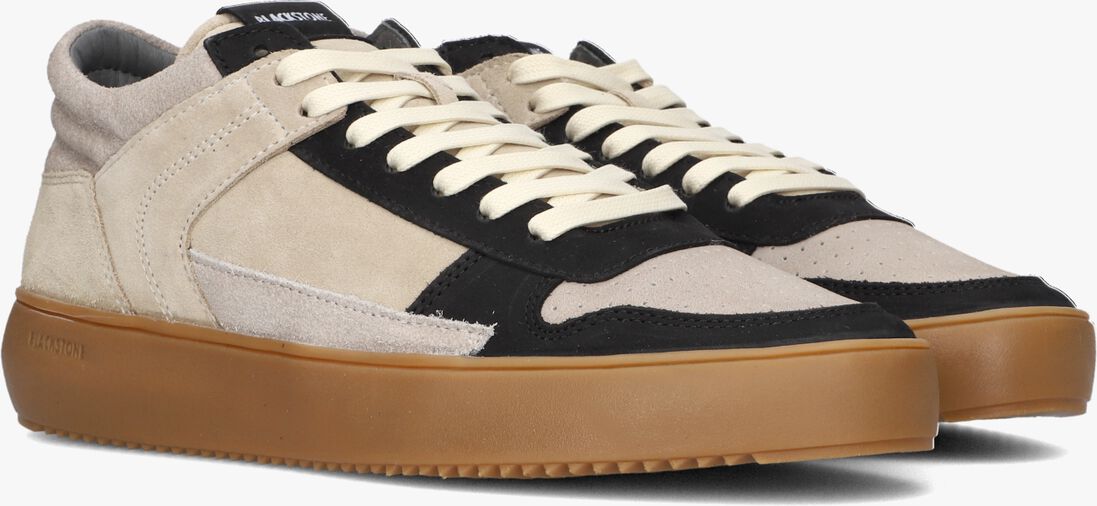 BLACKSTONE beige blackstone hoge sneaker elgin