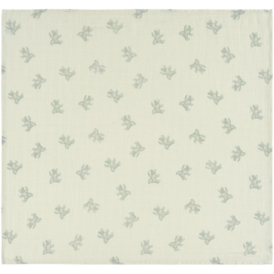 Alvi® Mullwindeln 3er Pack Teddy 1961 80 x 80 cm