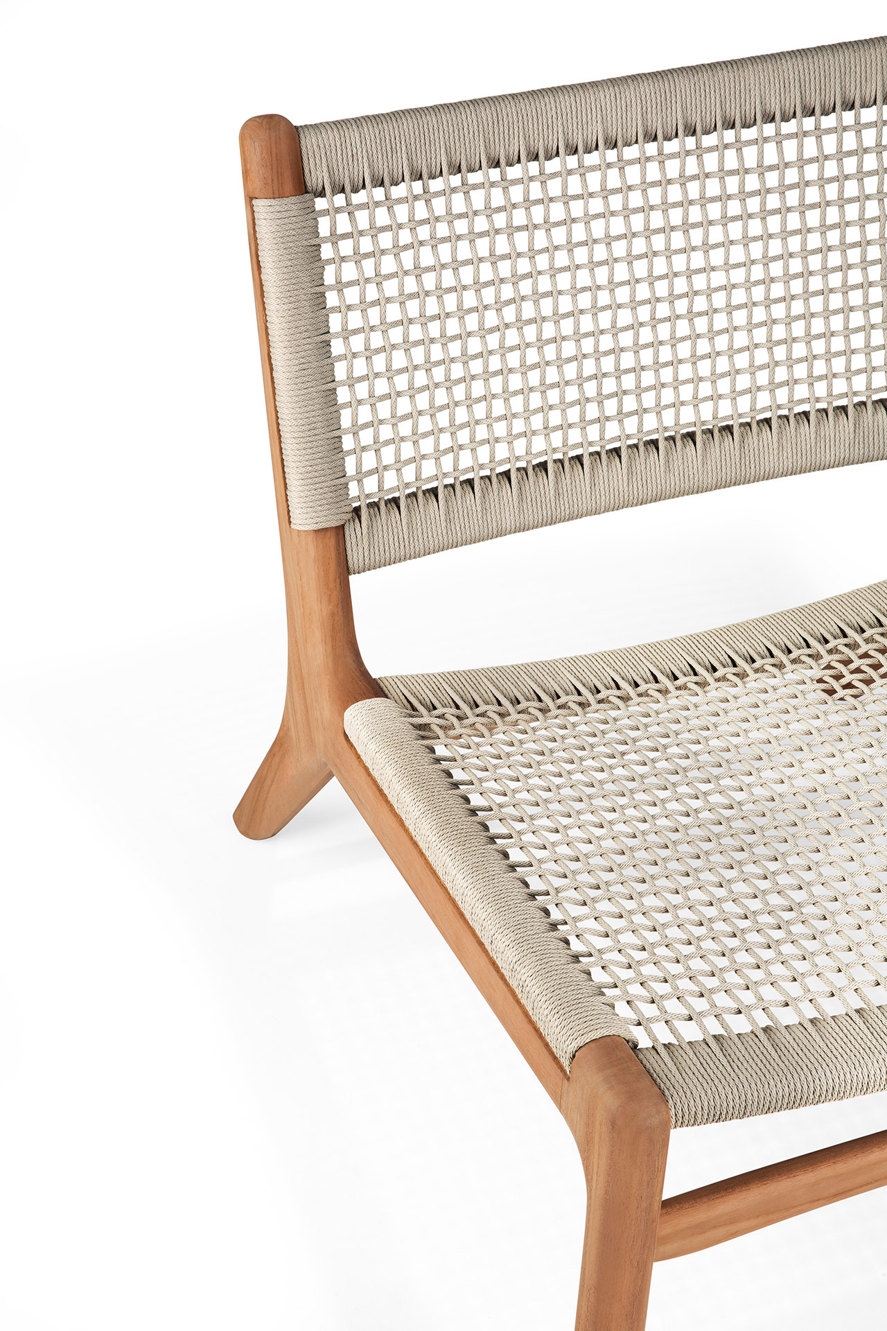 Ethnicraft - Outdoor - Jack Woven tuin loungestoel