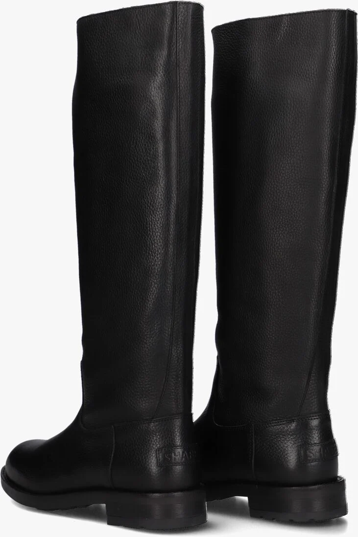 SHABBIES zwarte shabbies hoge laarzen alyd high boot