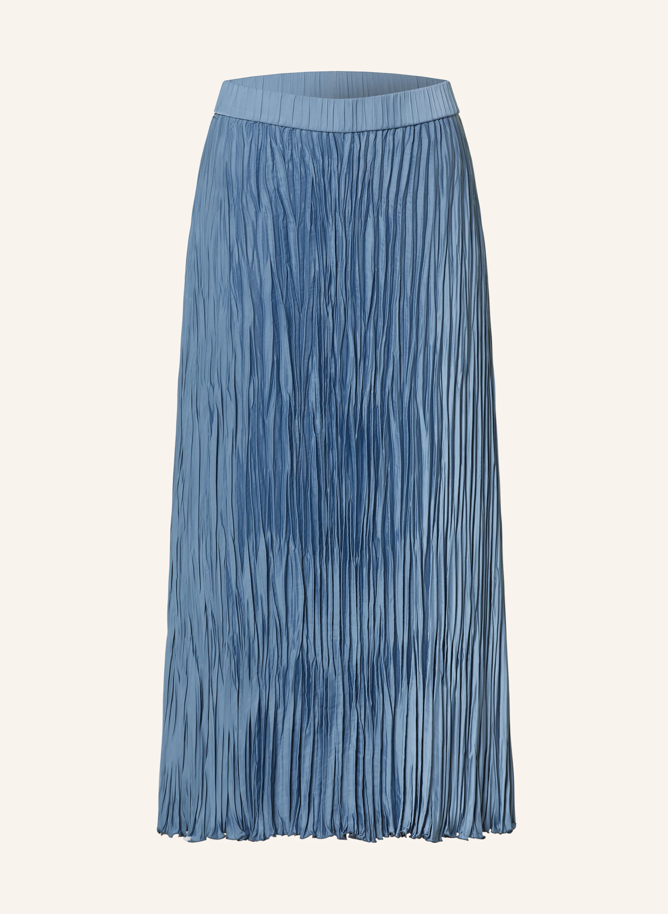 LUISA CERANO Plisseerock aus Satin