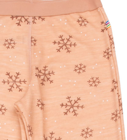 Joha Leggings - Uld/Bambus - Fersken