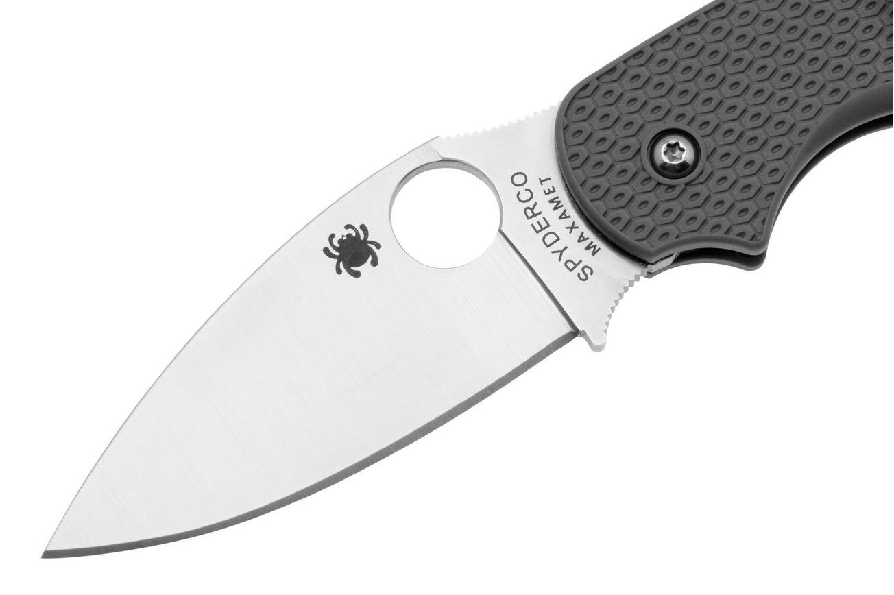 Spyderco Sage 5 Lightweight Maxamet C123PGY Gray FRN, zakmes