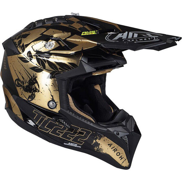 Airoh - Casque Aviator 3 TC222 Cairoli The Legend Noir / Or