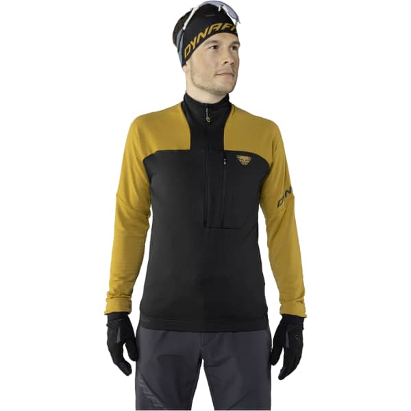 Sweat polaire ski rando DYNAFIT SPEED POLARTEC 1/2 ZIP TOBACCO