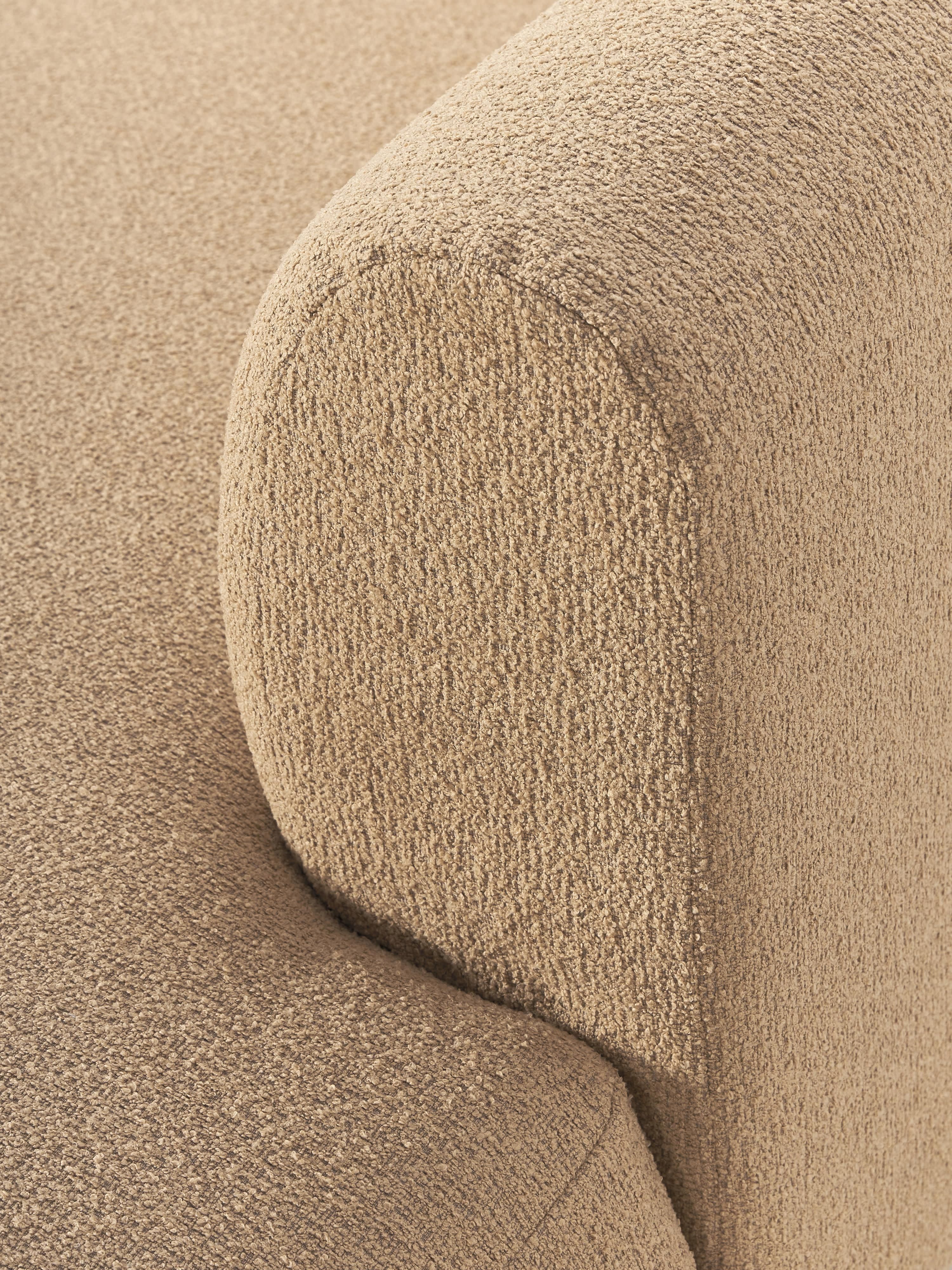 Modulaire bouclé hoekbank Sofia (4-zits)