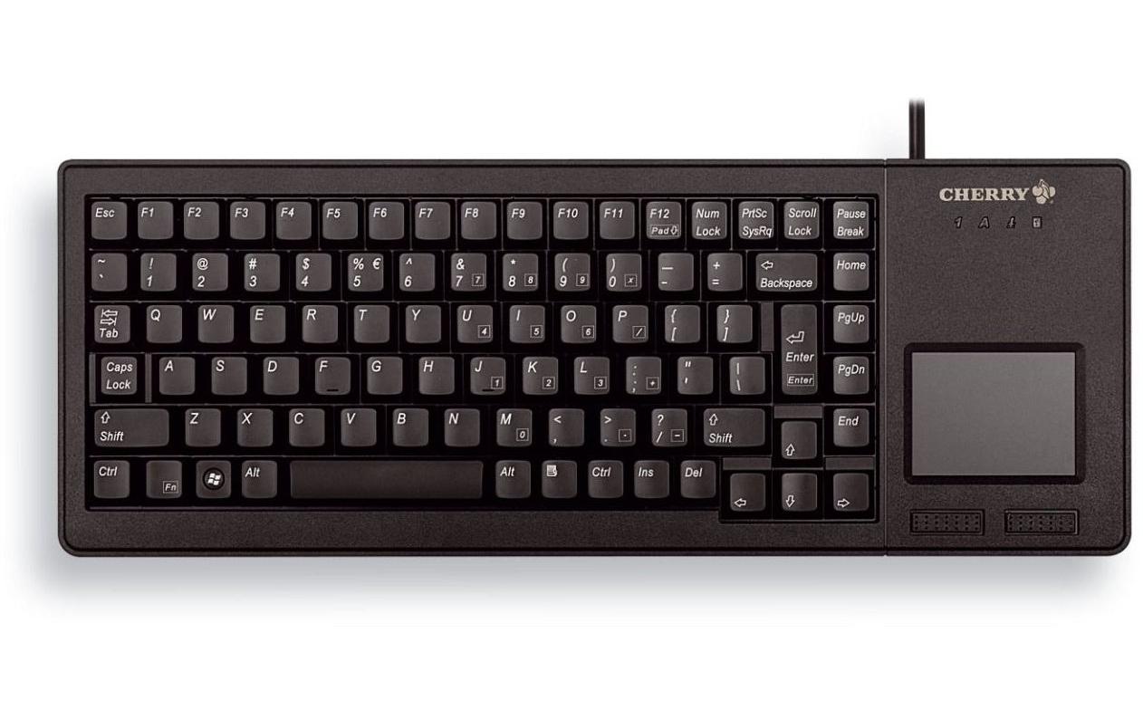Tastatur G84-5500 XS Touchpad<br>Tastatur mit integriertem Touchpad, schwarz