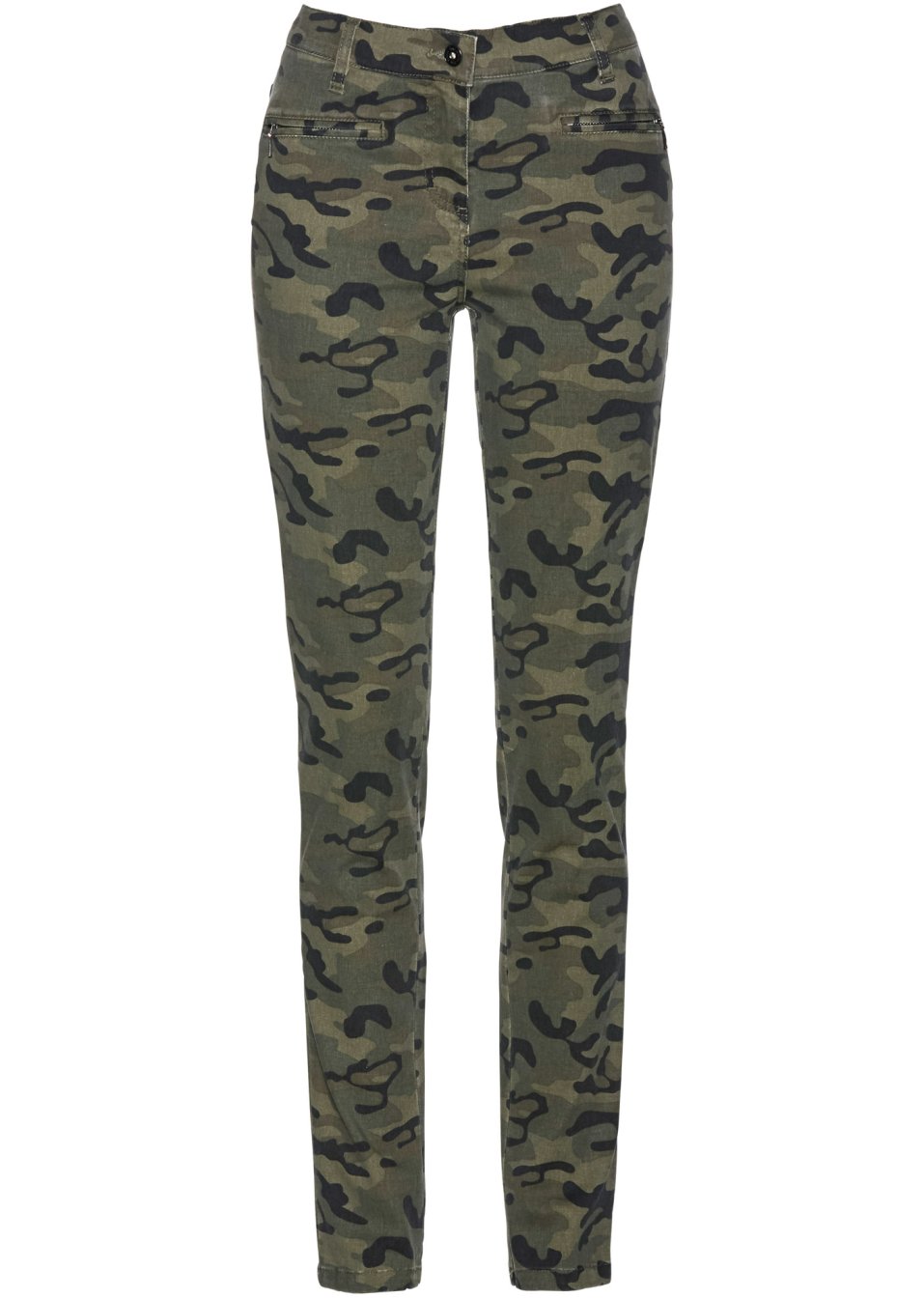 Pantalon extensible imprimé