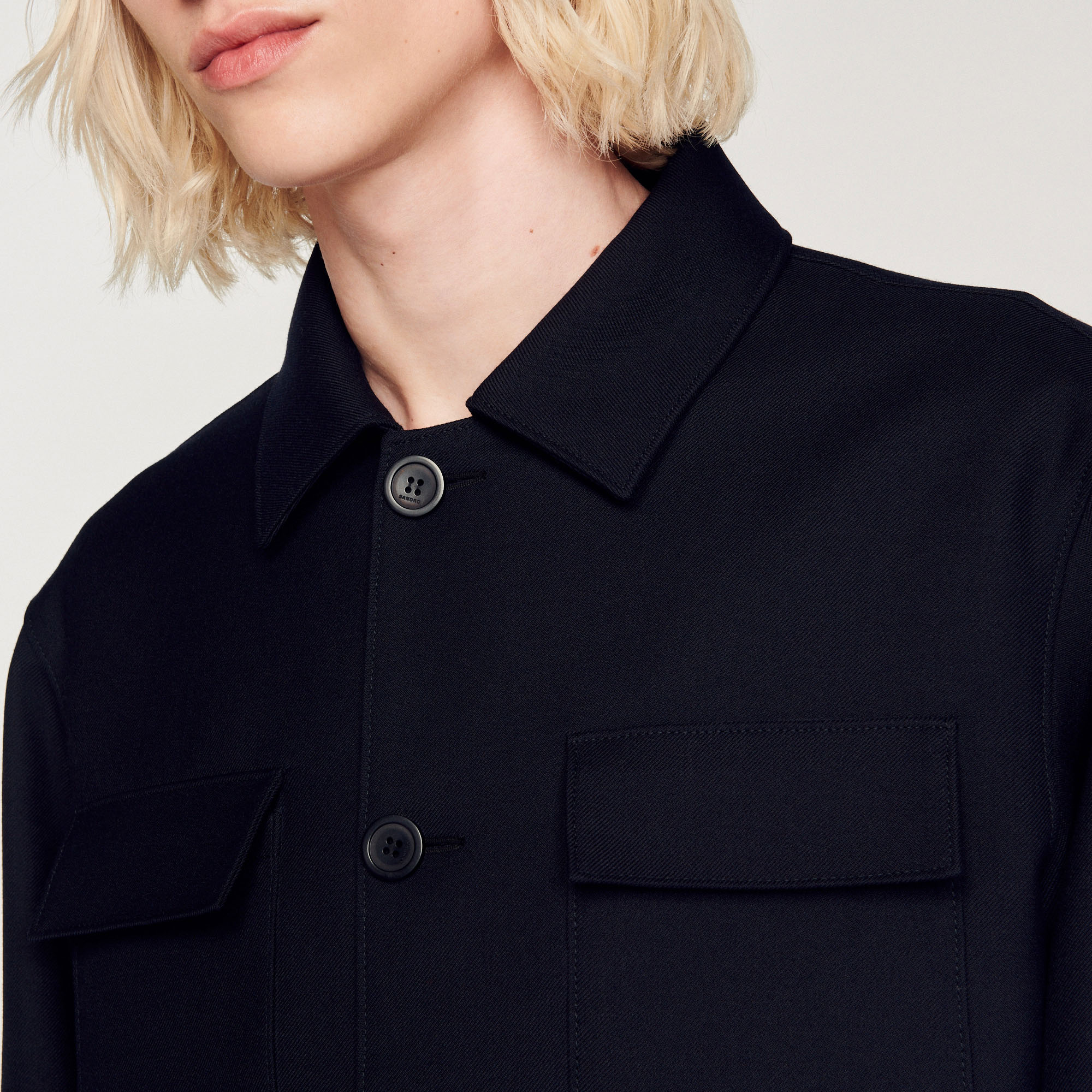 Surchemise boutonnee