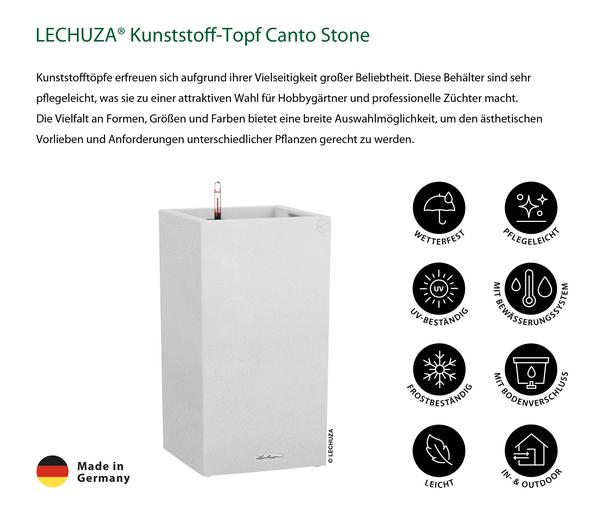 LECHUZA® Kunststoff-Topf Canto Stone,