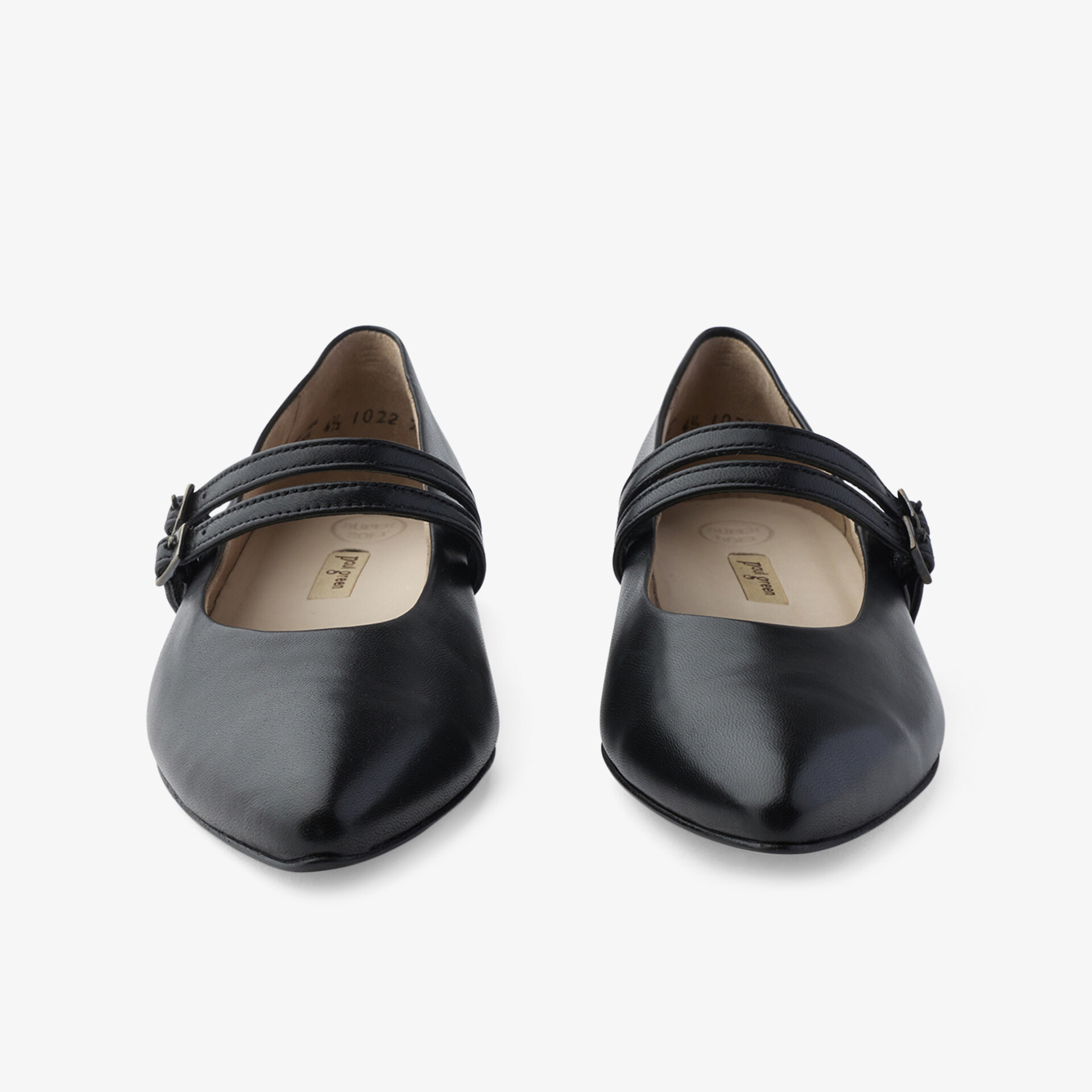 paul green Damen Slipper schwarz