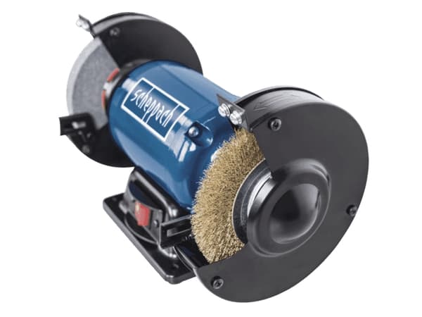 Scheppach SM150LB, Sort, Blå, Grå, 15 cm, 400 W, 230 - 240 V, 50 Hz, 260 mm
