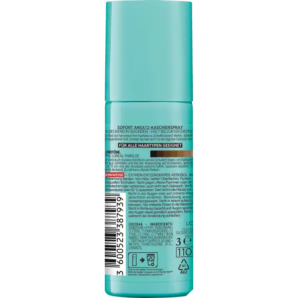 Ansatz-Kaschierspray Hellblond