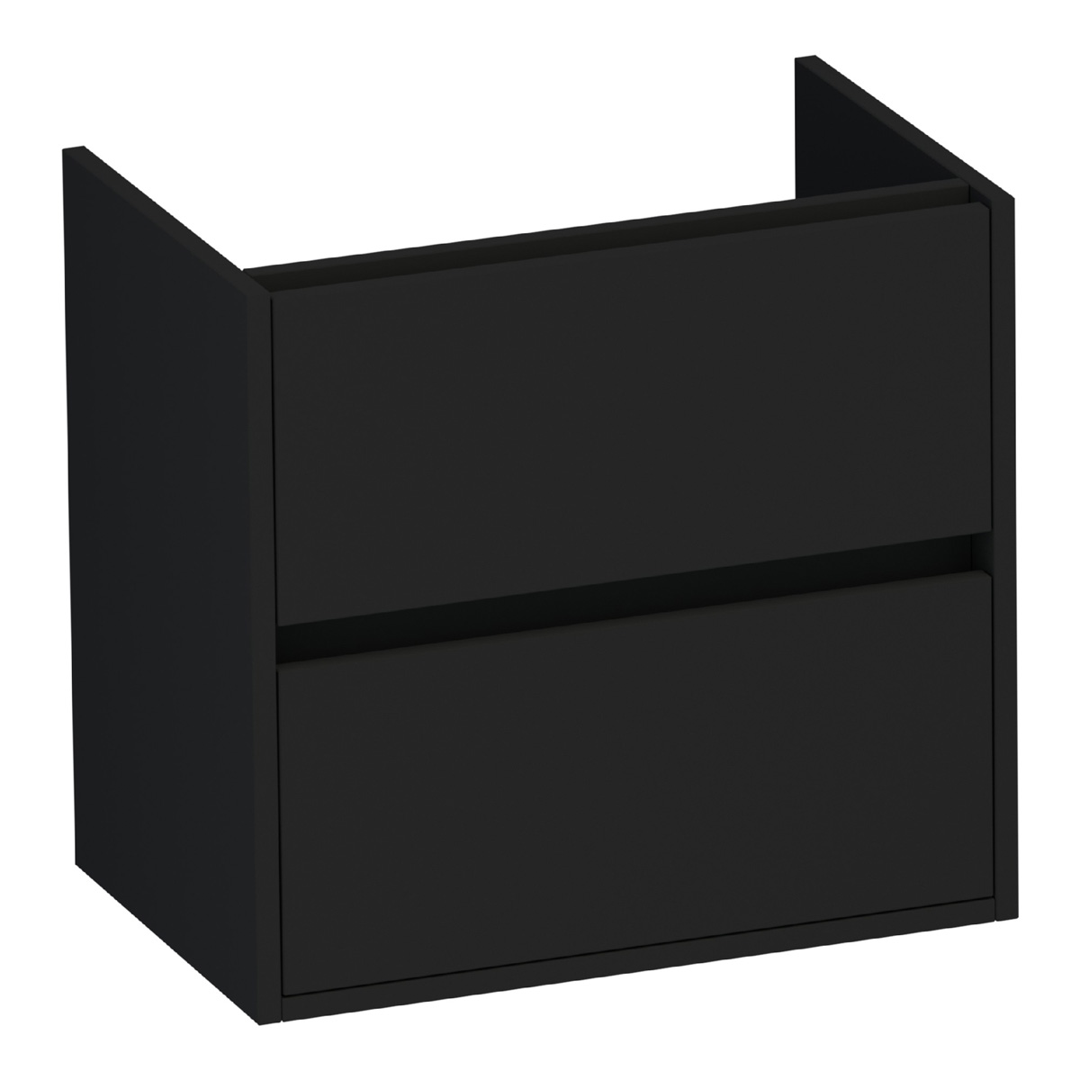 Brauer Adore onderkast 60cm met 2 softclose lades zwart mat