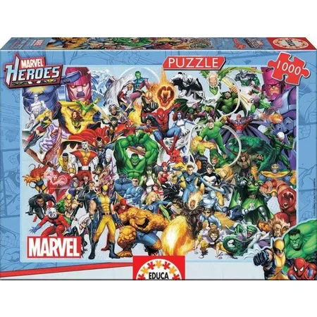 Educa Puzzle Marvel Heroes Collage 1000 Teile