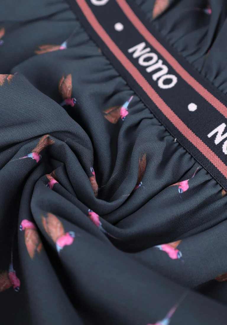 NONO blauwe nono mini jurk n208-5802