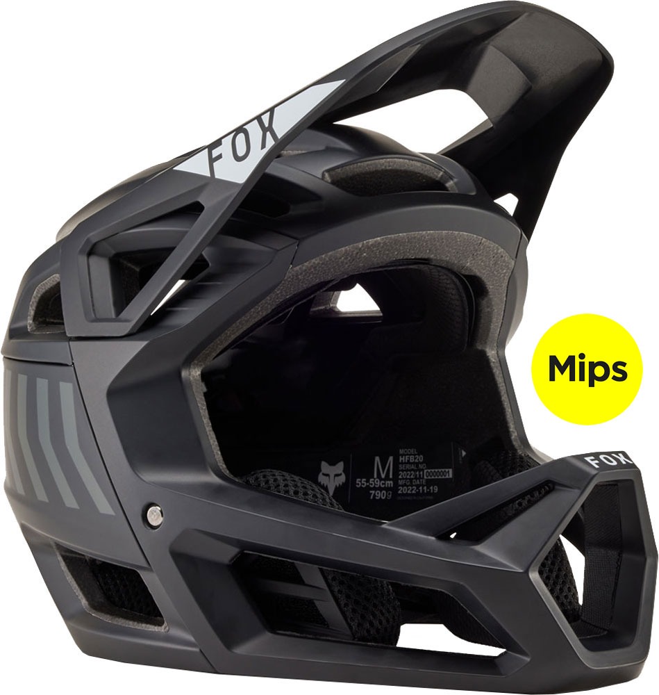 FOX Proframe Nace Fullface Cykelhjelm Sort