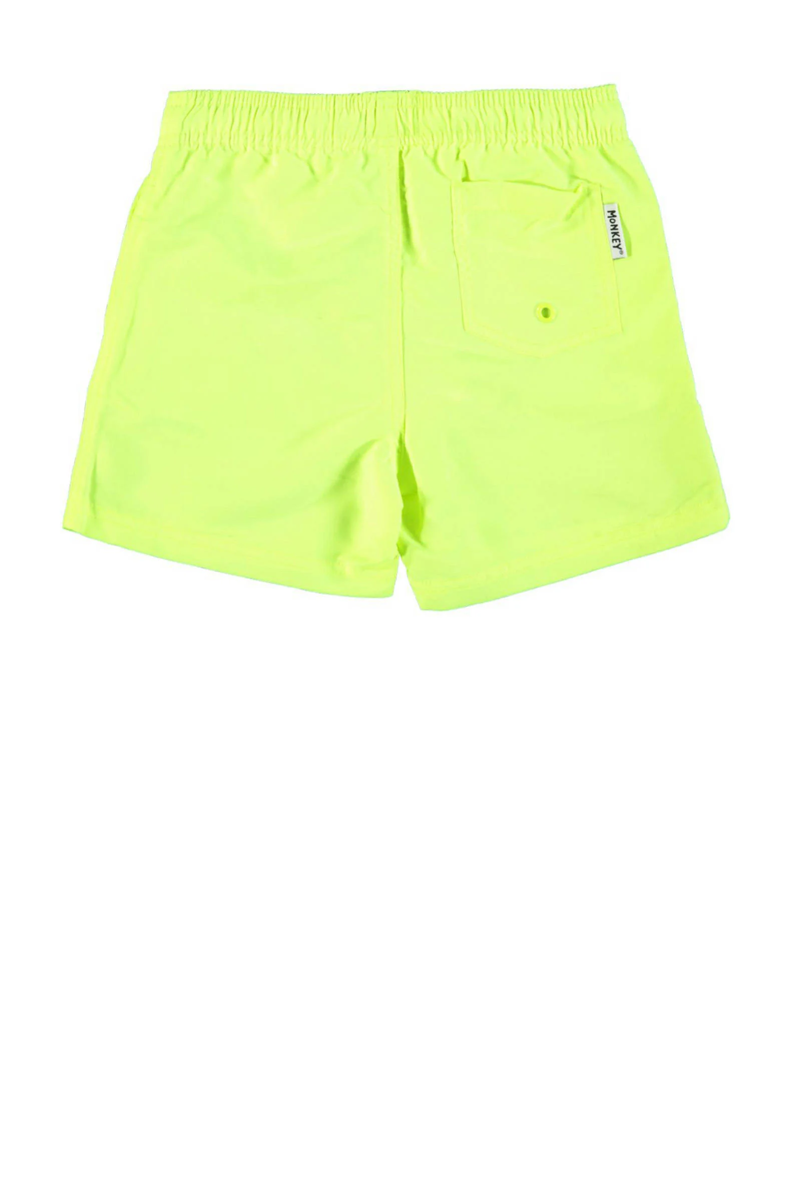 Me & My Monkey zwemshort neon geel