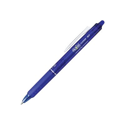 Pilot Frixion Ball Clicker - Pack de 12 rollers effaçables - 0,7 mm - bleu
