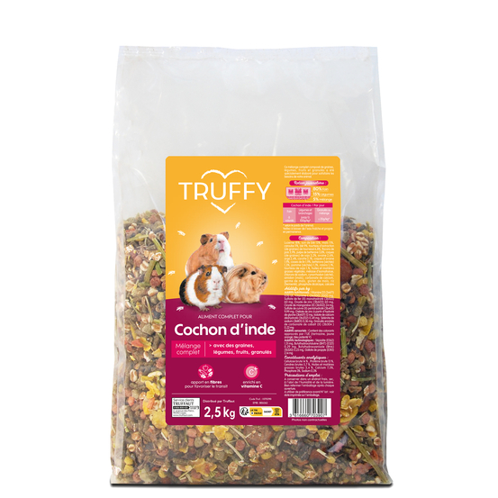 Mélange complet pour cochon d'inde 2.5kg