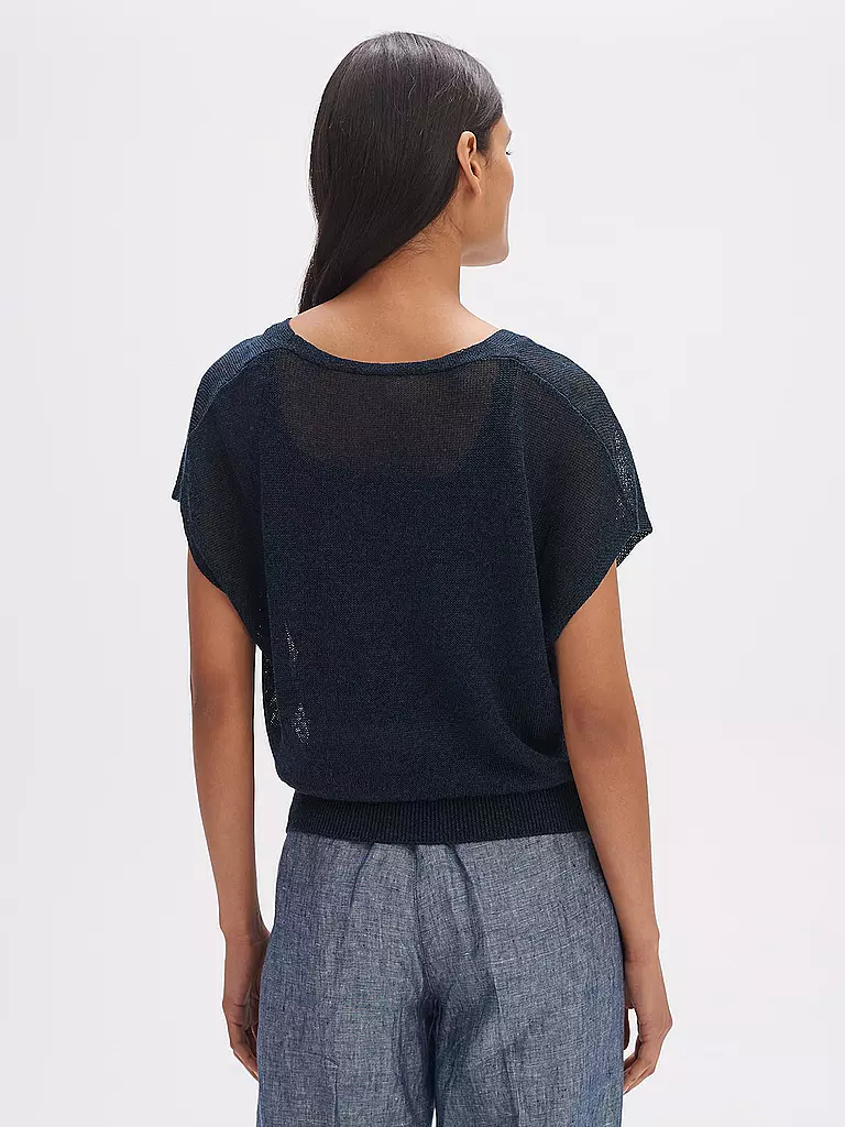 OPUS Shirt PECKI dunkelblau