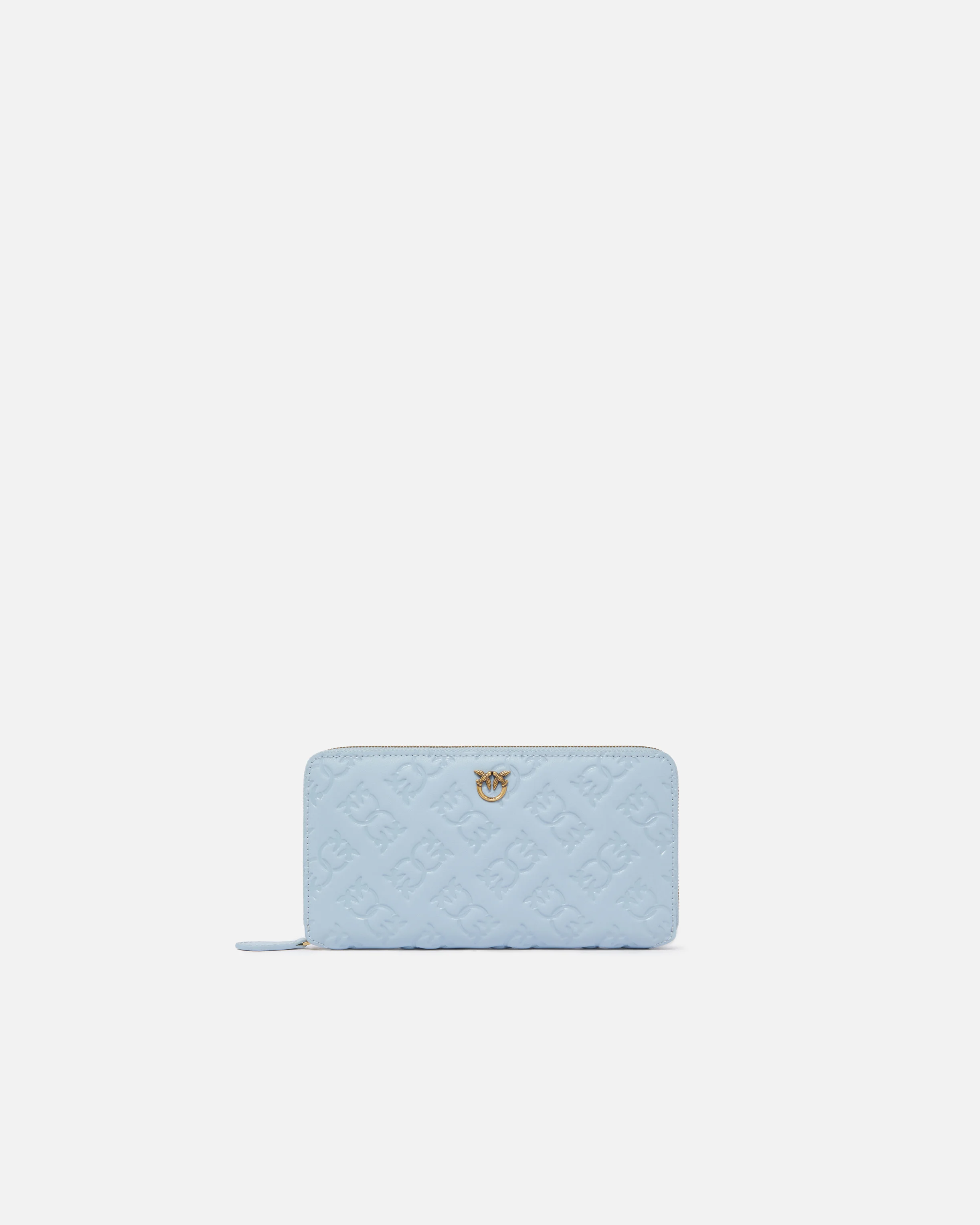 Portefeuille rectangulaire monogram | Bleu