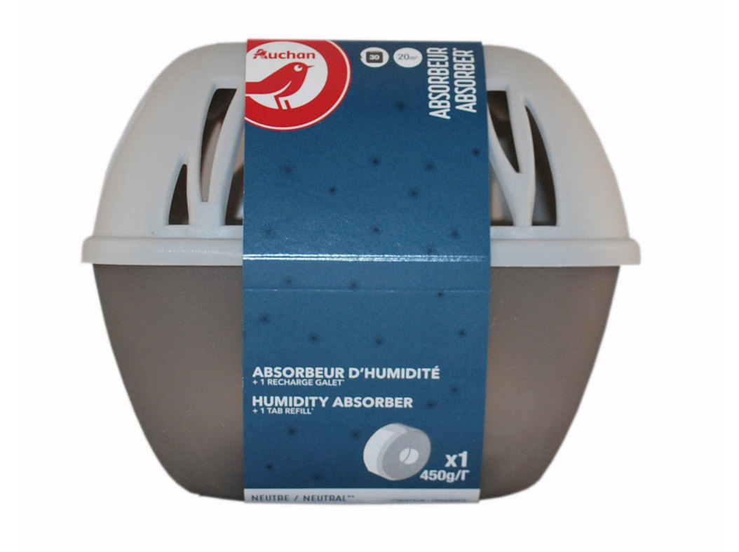 DESUMIDIFICADOR AUCHAN NEUTRO   RECARGA 450G