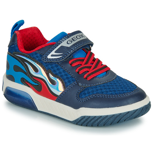 Geox - J INEK BOY - Marine / Rouge