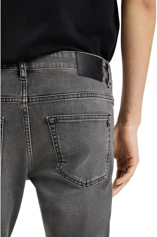 BOSS Orange - DELAWARE - 5-Pocket Jeans - Grijs