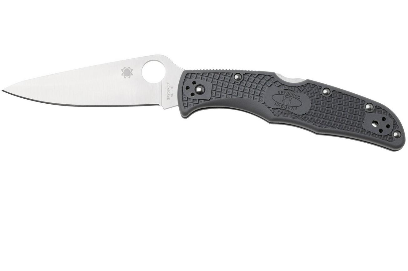 Spyderco Endura 4 Grey C10FPGY zakmes