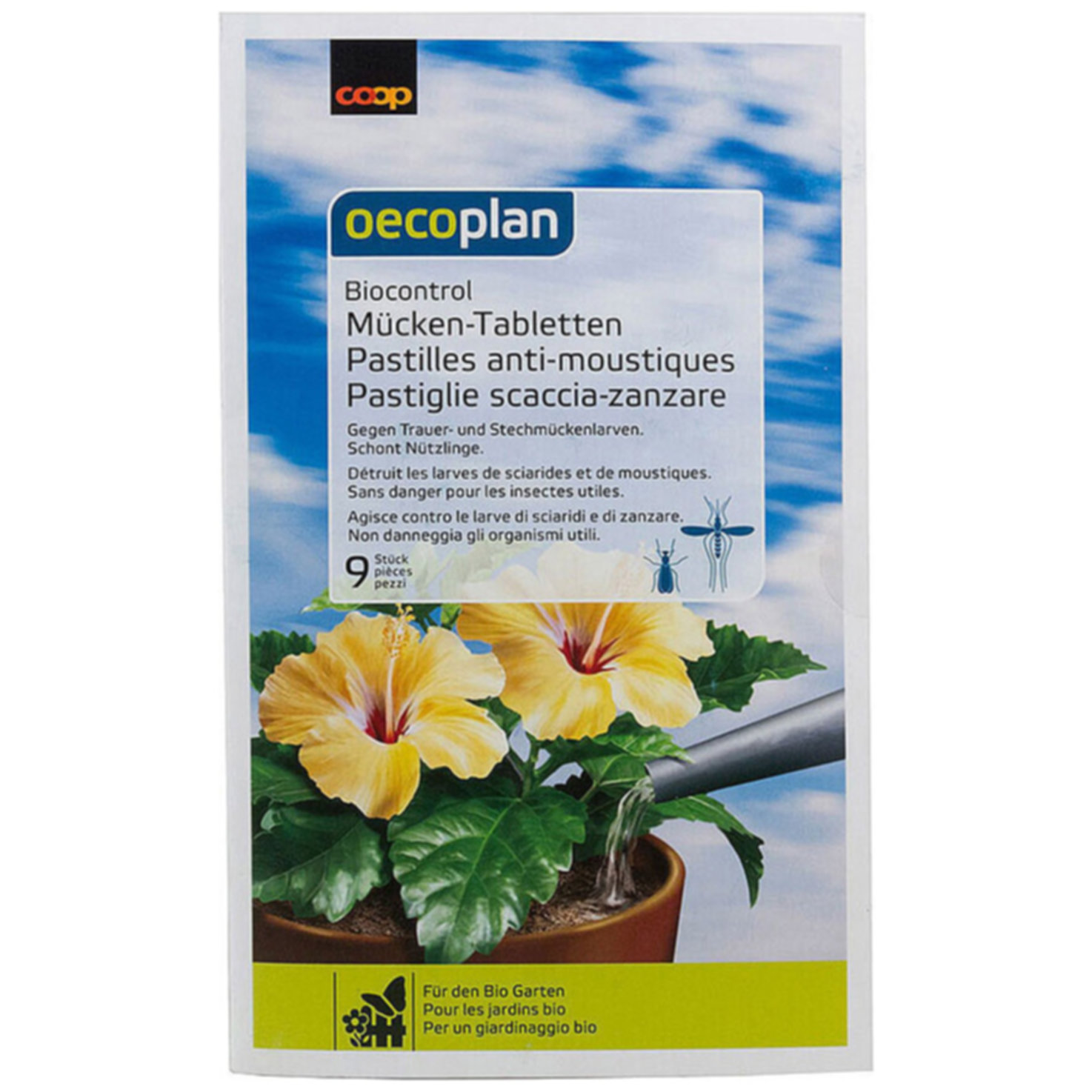 Oecoplan Biocontrol Mücken-Tabletten | 9 Stück