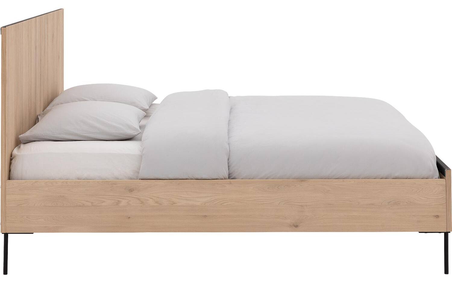 Goossens Bedframe Capelli - 180 x 200 - Naturel eiken - Hout
