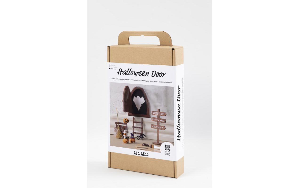 Bastelset Halloween Wichteltür 12-teiligKreative Halloween-Basteleien