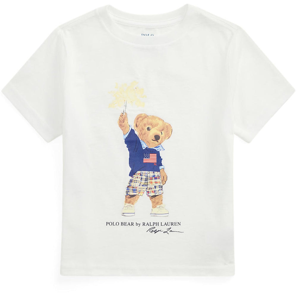 Køb Polo Ralph Lauren Pf24 White Hyannis Bear T-Shirt