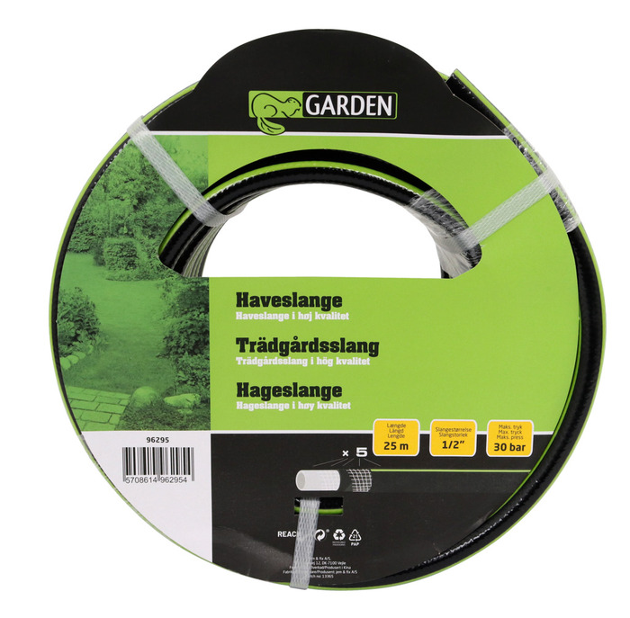 Haveslange 5-lags 25 meter - Garden