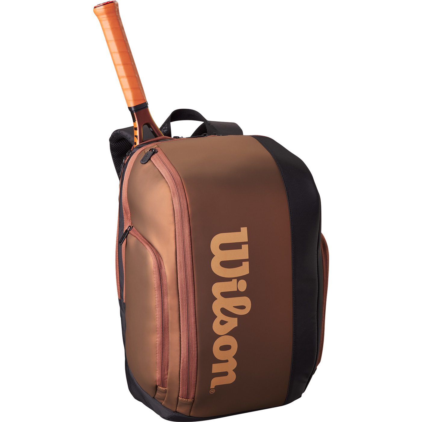 Wilson Pro Staff V14 Super Tour Tennisrucksack bronze