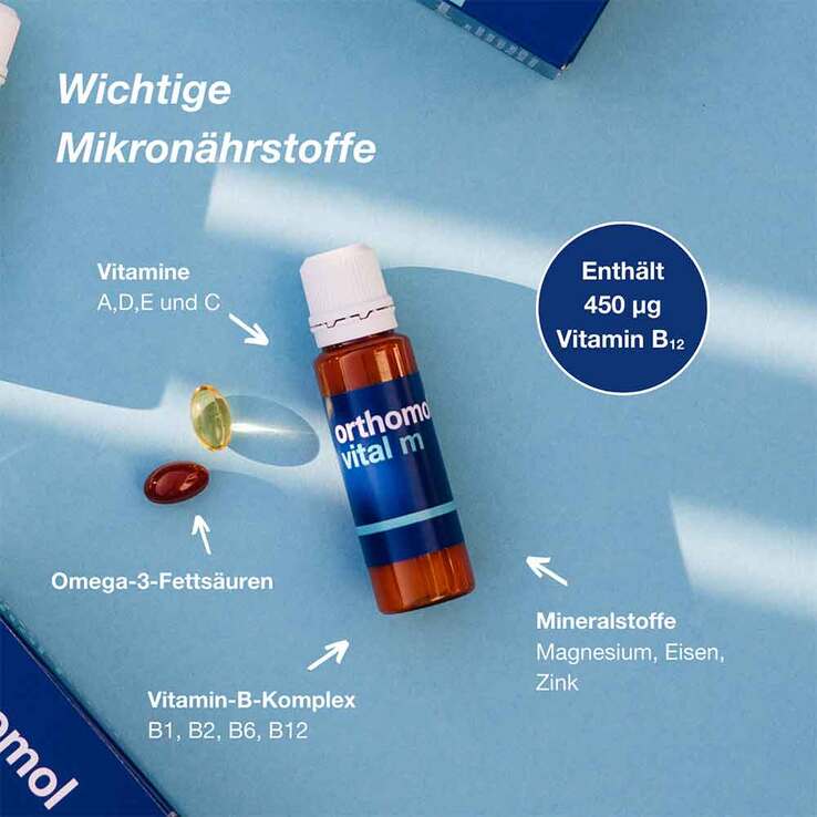 Orthomol Vital M Trinkfläschchen, 7 St
