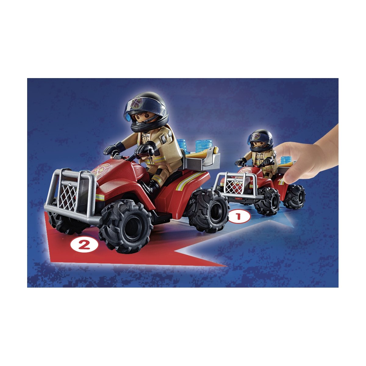CITY ACTION POMPIER ET QUAD