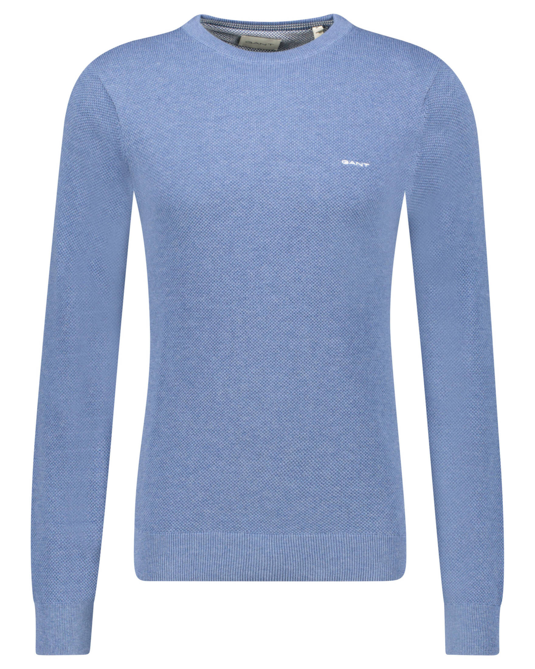 Gant| Herren Strickpullover aus Baumwoll-Piqué Regular Fit