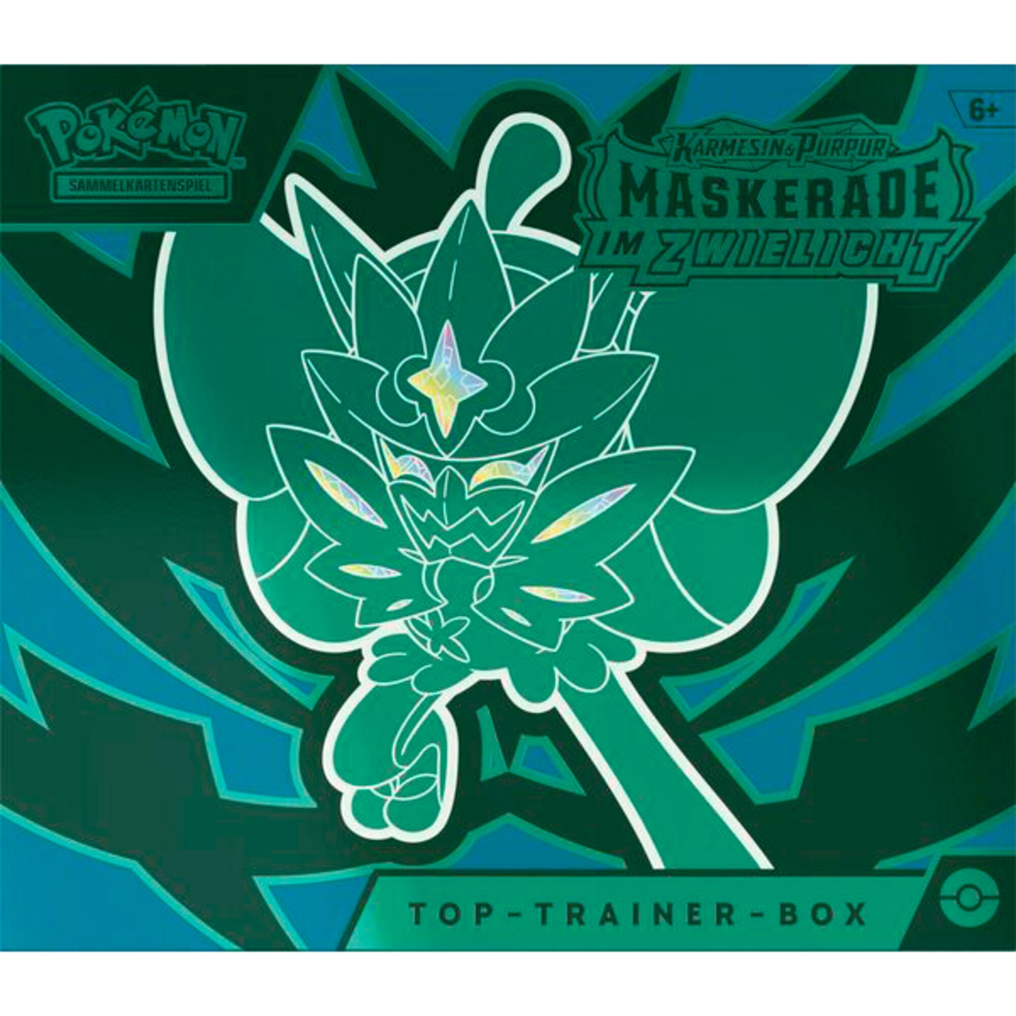Amigo Sammelkarten Pokémon-TCG: Karmesin & Purpur - Maskerade im Zwielicht Top-Trainer Box