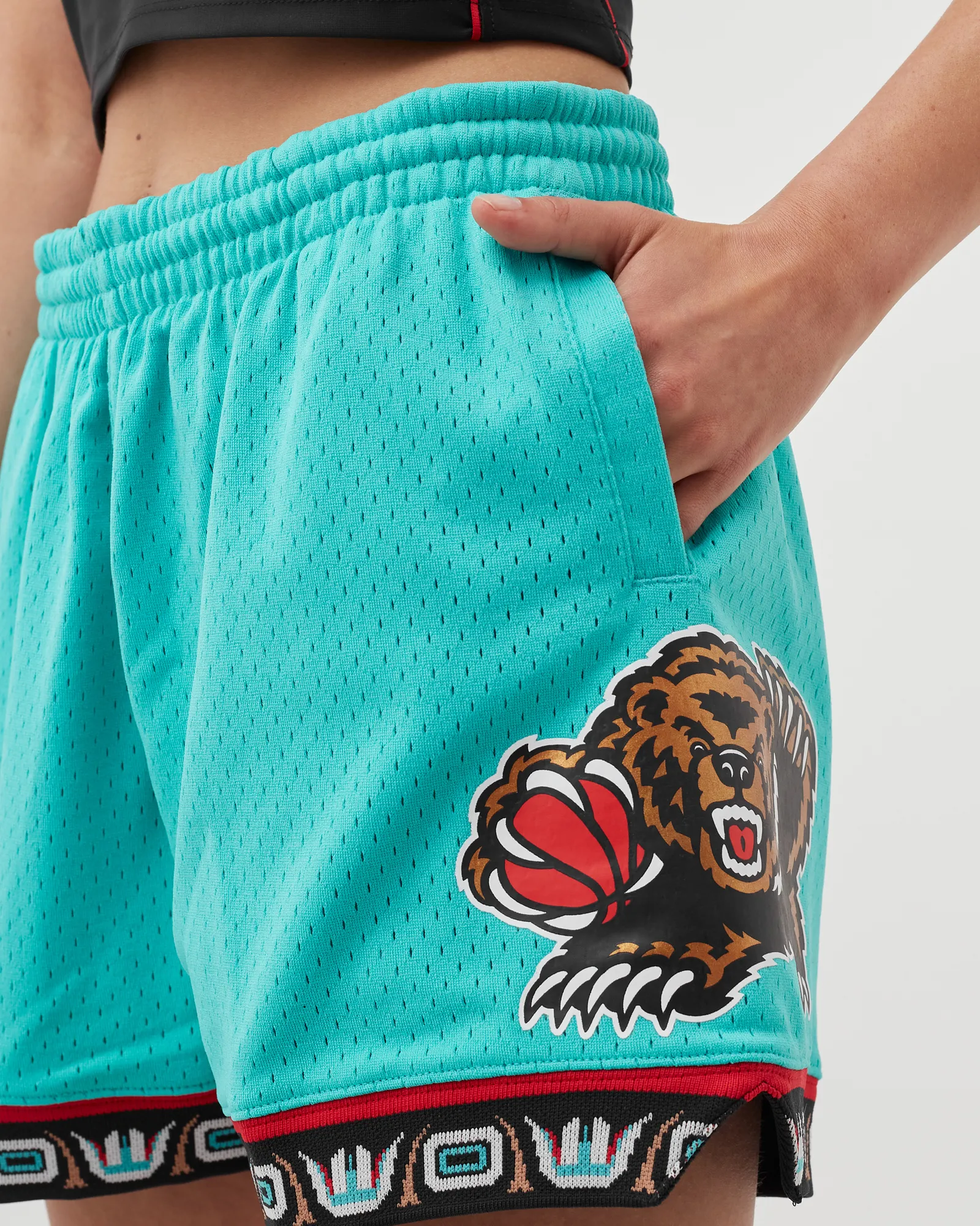 Mitchell & Ness NBA WMNS Jump Shot Shorts Vancouver Grizzlies