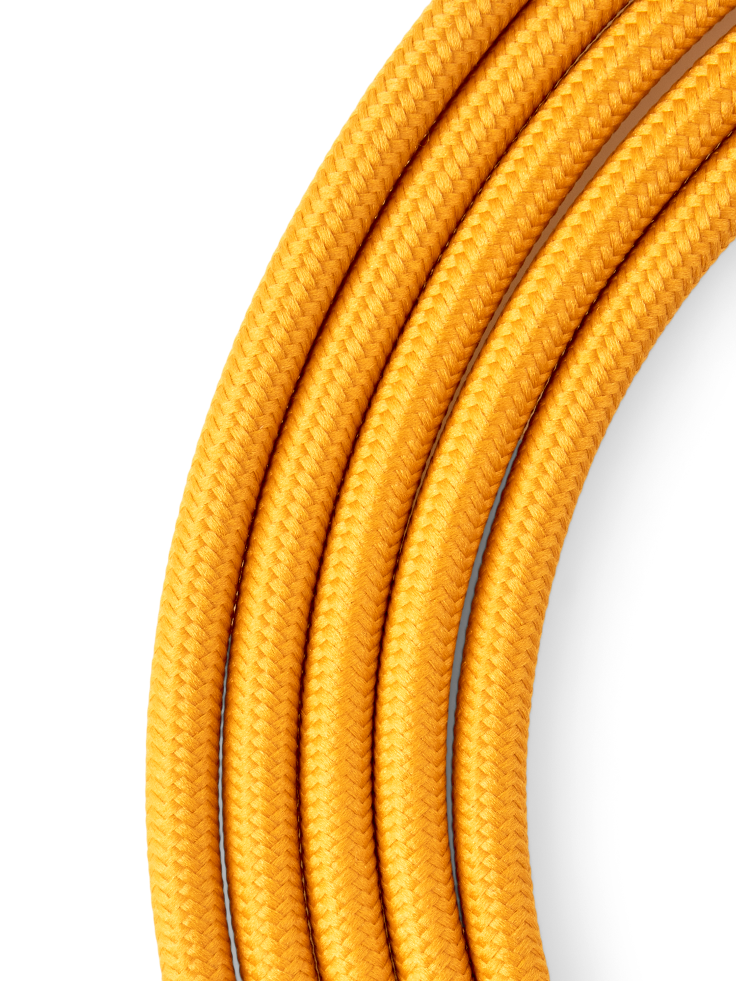 Plug-in pendellampe Wenge | Tekstilkabel/birketræ og termoplastisk fatning.  2,5 m. E27. | Curry, Dark Wood | Creative Cables