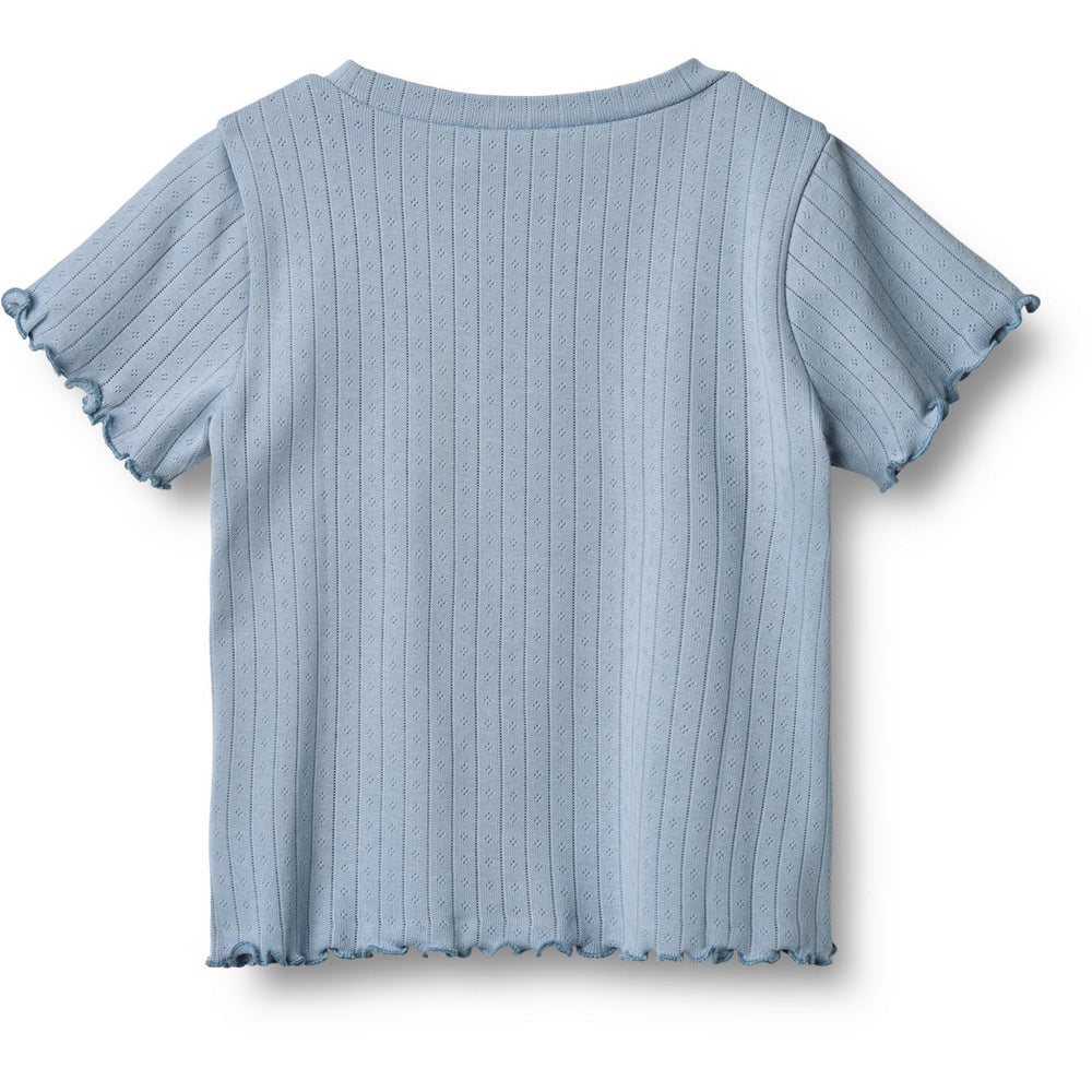 Køb Wheat Morning Sky Rib T-shirt S/S Irene