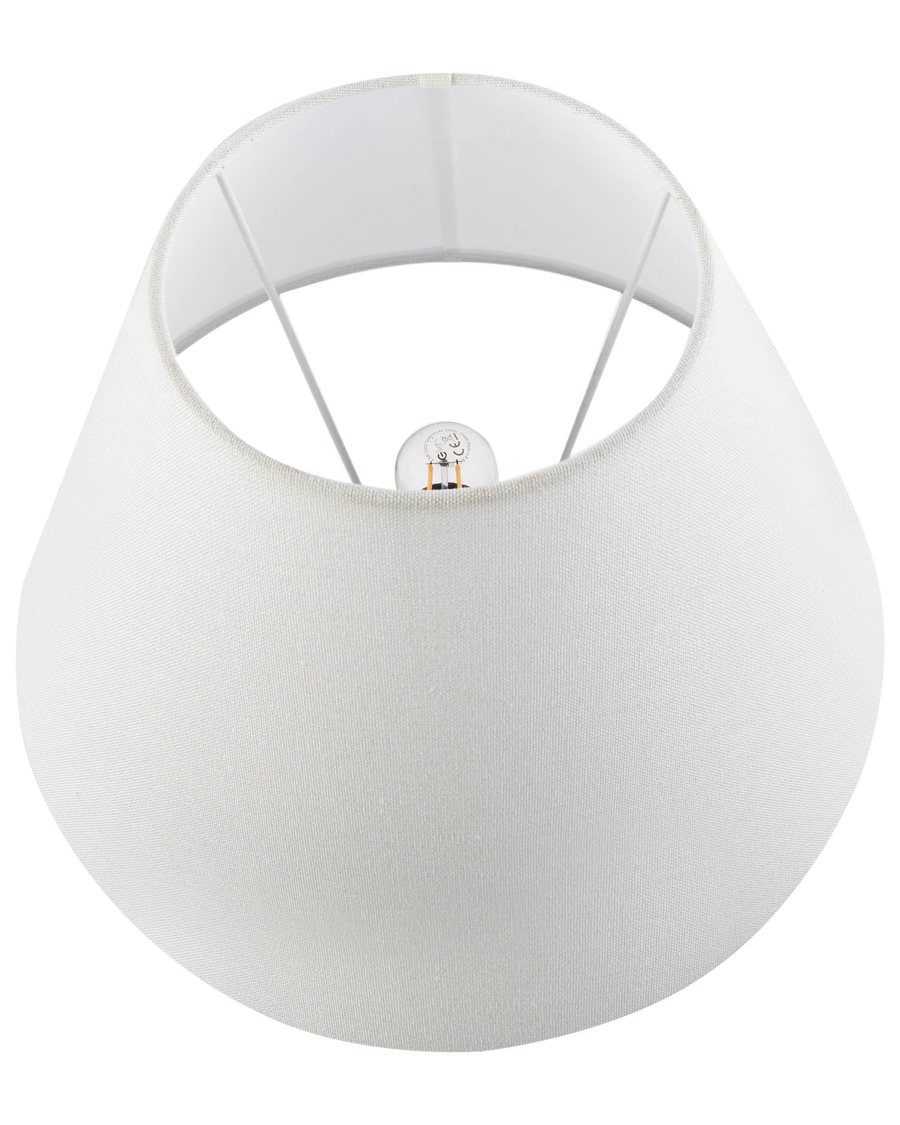 Tafellamp SORRAIA Porselein Wit/blauw