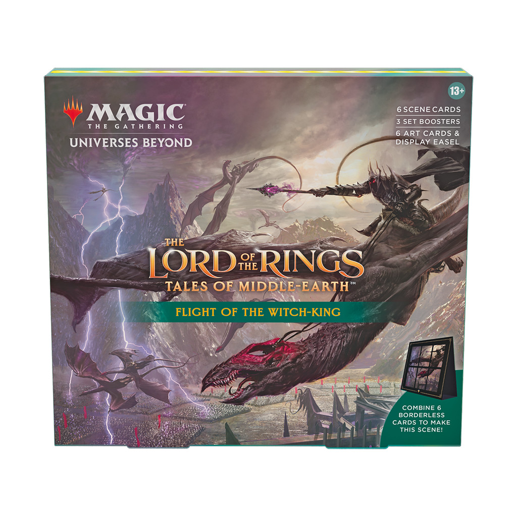 Magic The Gathering : The Lord of the Rings - Lot de 4 Scene Box