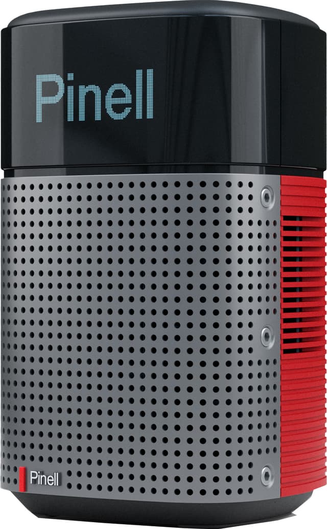 Pinell North bærbar digital radio (sunset red)