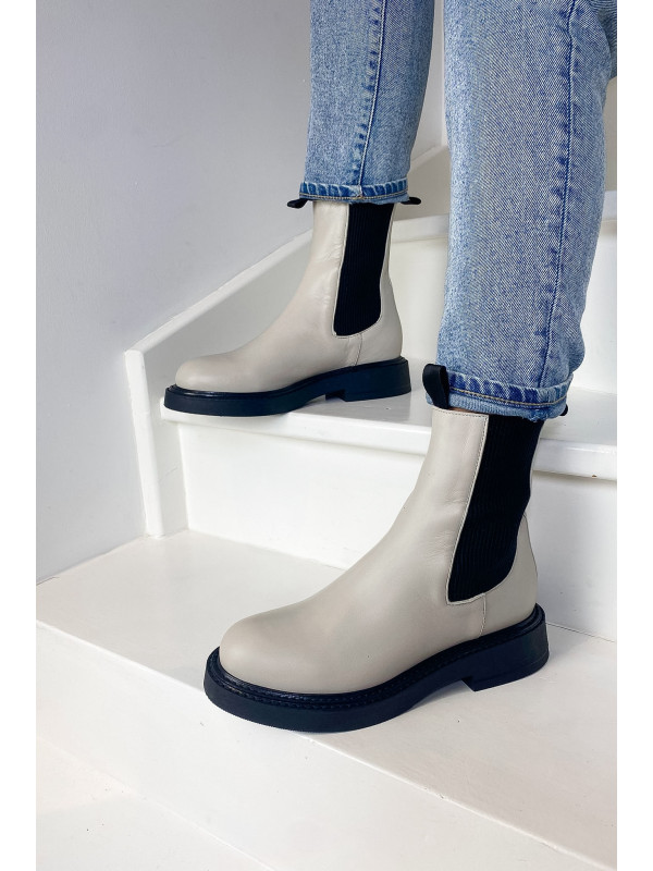 Semerdjian - Bottines F112K7-L Nappa Ghiaccio